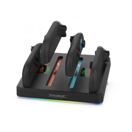 Station de charge pour 4 controleurs Joy-Con Nintendo Switch 2 DOBE TNS-3160 (Boite/blister) noir
