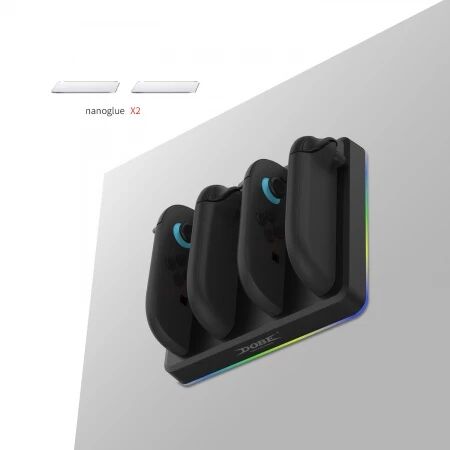 Station de charge pour 4 controleurs Joy-Con Nintendo Switch 2 DOBE TNS-3160 (Boite/blister) noir