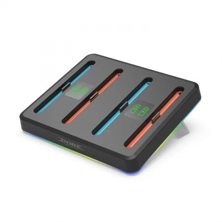 Station de charge pour 4 controleurs Joy-Con Nintendo Switch 2 DOBE TNS-3160 (Boite/blister) noir