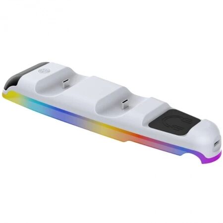 Station de charge pour manette PlayStation 5 / PS5 Slim DOBE TP5-3597 (Boite/blister) blanc