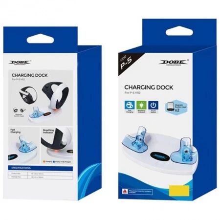 Station de charge pour PlayStation VR2 / PS VR2 DOBE TP5-3505 (Boite/blister) blanc