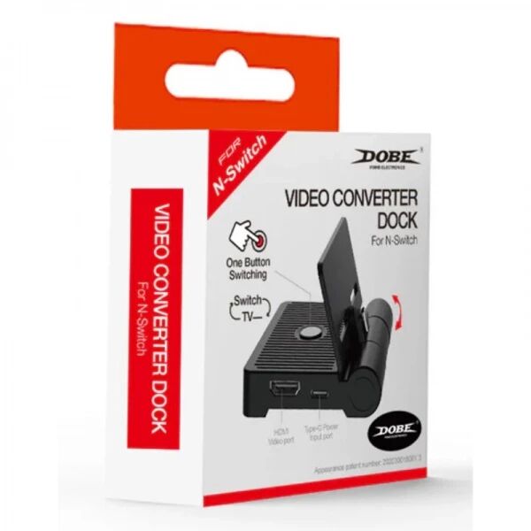 Station de conversion HDMI pour Nintendo Switch � un �cran TV DOBE TNS-19305 noir