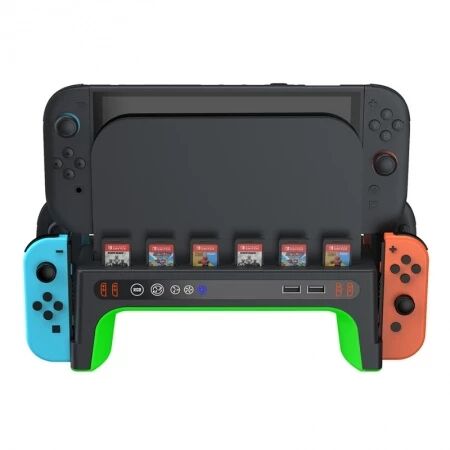 Station de Rangement Multifonction pour Nintendo Switch / Switch 2 DOBE TNS-51100 noir