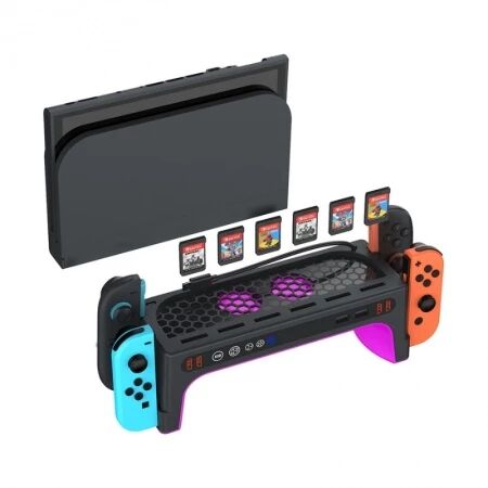 Station de Rangement Multifonction pour Nintendo Switch / Switch 2 DOBE TNS-51100 noir