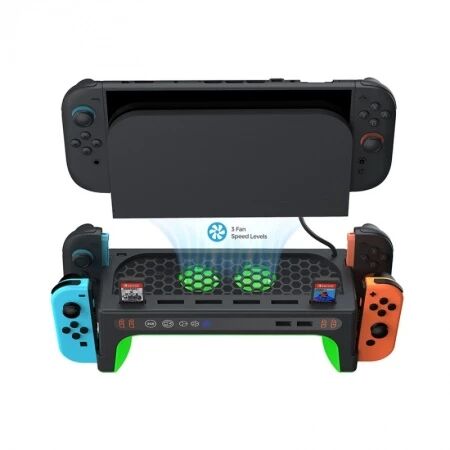 Station de Rangement Multifonction pour Nintendo Switch / Switch 2 DOBE TNS-51100 noir