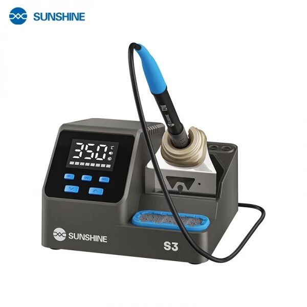 Station de soudage intelligente avec contr�le num�rique de temp�rature SUNSHINE S3 210