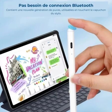 Stylet smartphones et tablettes JELLICO T1 blanc