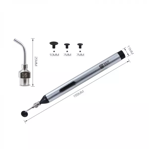 Stylo d\'aspiration avec 3 t�tes (0.09lbs, 0.04lbs, 0.01lbs) BEST BST-939