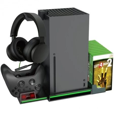 Support, station de charge multifonction pour Xbox Series X / Series One DOBE TYX-1622 (Boite/blister) noir