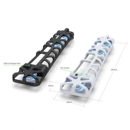 Support, station multifonction de refroidissement, de charge mannette et rangement jeux pour PlayStation 5 / PS5 / PS5 Slim / PS5 Pro DOBE TP5-3537B / TP5-3537D / TP5-0593 (Boite/blister)