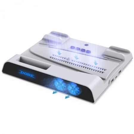Support, station multifonction de refroidissement, de charge mannette pour PlayStation 5 / PS5 DOBE TP5-0599 (Boite/blister)