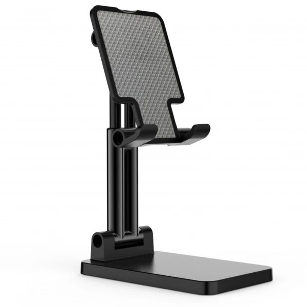 Support d'ordinateur de bureau plat &agrave; double axe smartphone JELLICO PH22 noir