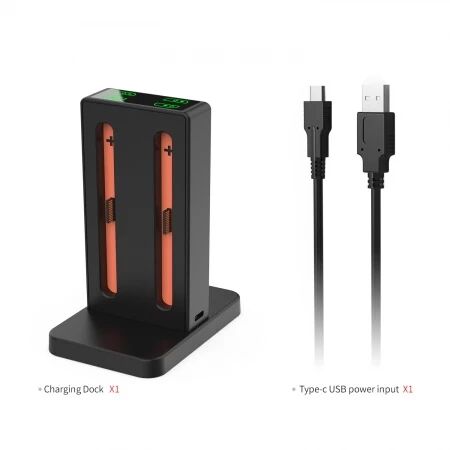 Support de charge 4 controleurs manettes Joy-Con pour Nintendo Switch 2 DOBE TNS-3192B (Boite/blister) noir