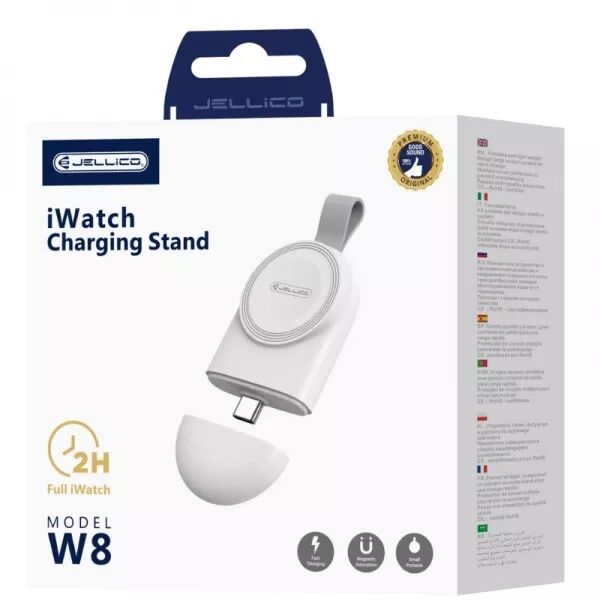 Support de chargement iWatch JELLICO W8 (Boite/blister) blanc