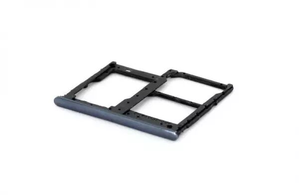 Support dual sim et carte SD pour SAMSUNG A405 Galaxy A40 noir