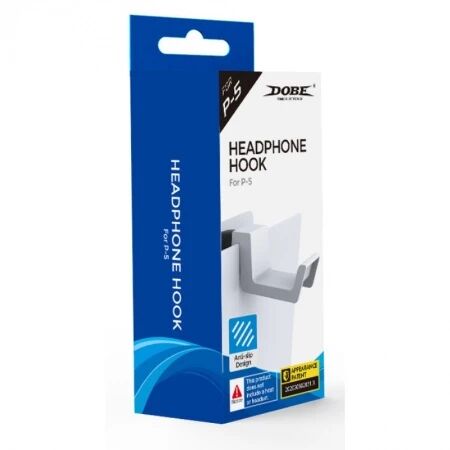 Support pour casque sur PlayStation 5 / PS5 DOBE TP5-0595 (Boite/blister) blanc