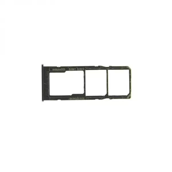 Support sim et carte SD pour SAMSUNG A505 Galaxy A50 noir