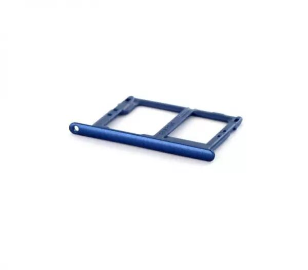 Support sim et carte SD pour SAMSUNG A605 Galaxy A6 Plus 2018 bleu