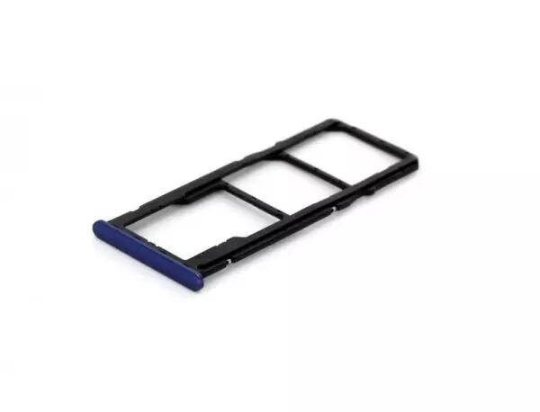 Support sim pour HUAWEI Y7 2018 bleu