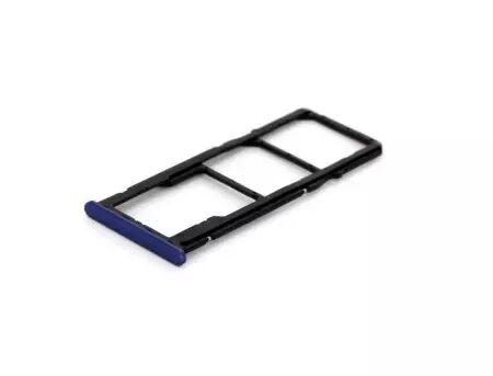 Support sim pour HUAWEI Y7 2018 bleu
