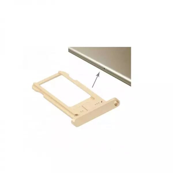 Support sim pour Ipad Air 2 (A1566 / A1567) or