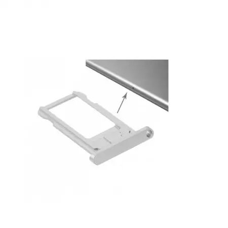 Support sim pour Ipad Air 2 (A1566 / A1567) silver/argent