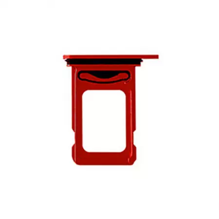 Support sim pour Iphone 13 rouge