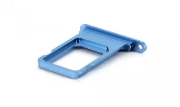Support sim pour Iphone XR bleu