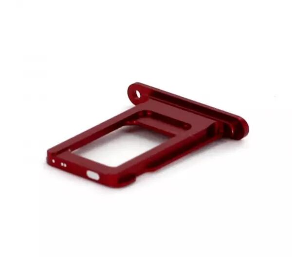 Support sim pour Iphone XR rouge