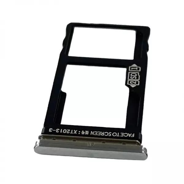 Support sim pour Motorola Moto One Action blanc