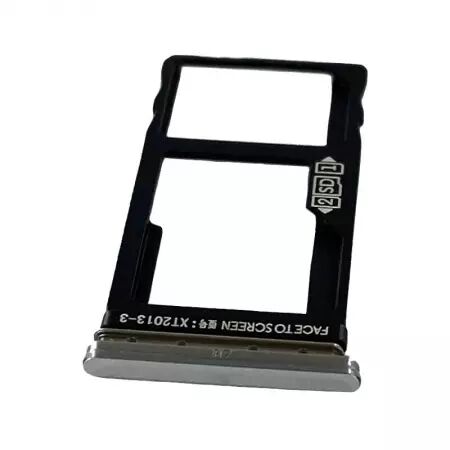 Support sim pour Motorola Moto One Action blanc