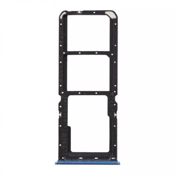 Support sim pour Oppo A15 bleu