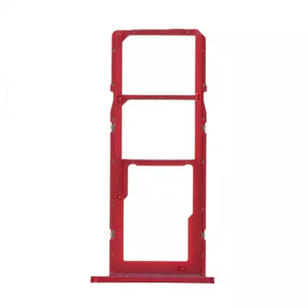 Support sim pour SAMSUNG A035 Galaxy A03 rouge