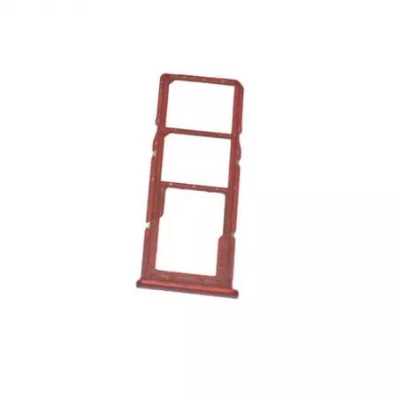 Support sim pour SAMSUNG A217F Galaxy A21s rouge