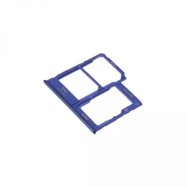 Support sim pour SAMSUNG A415F Galaxy A41 bleu