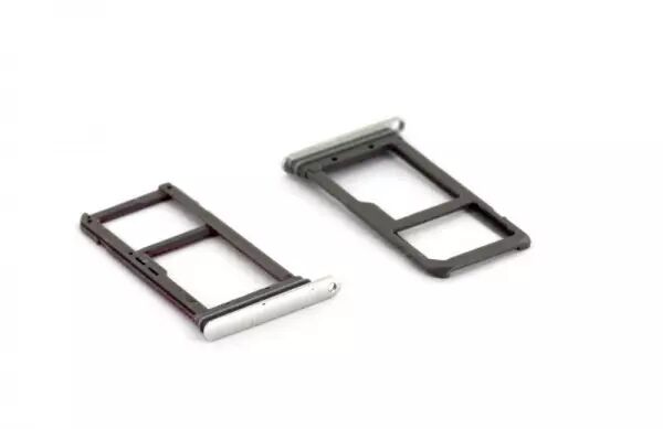 Support sim pour SAMSUNG G935 Galaxy S7 Edge blanc