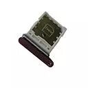 Support sim pour SAMSUNG S908 Galaxy S22 Ultra rouge