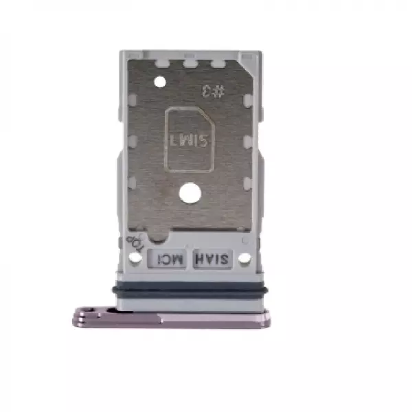 Support sim pour SAMSUNG S911B Galaxy S23 violet