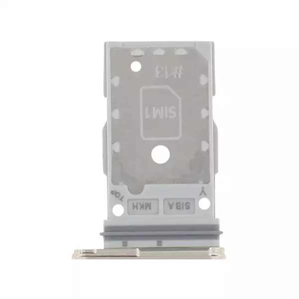 Support sim pour SAMSUNG S921B Galaxy S24 jaune