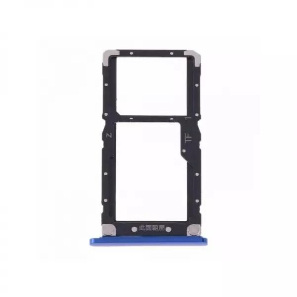 Support sim pour Xiaomi Mi 8 Lite bleu