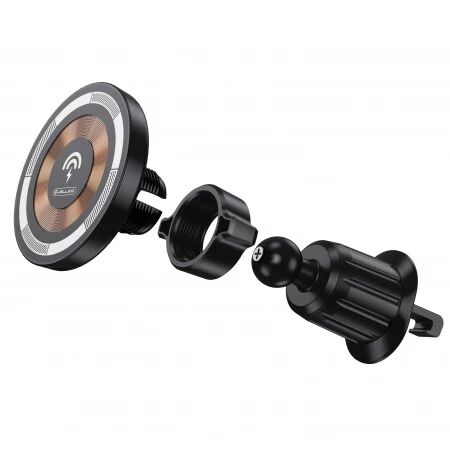 Support voiture chargeur &agrave; induction magn&eacute;tique JELLICO W14 noir