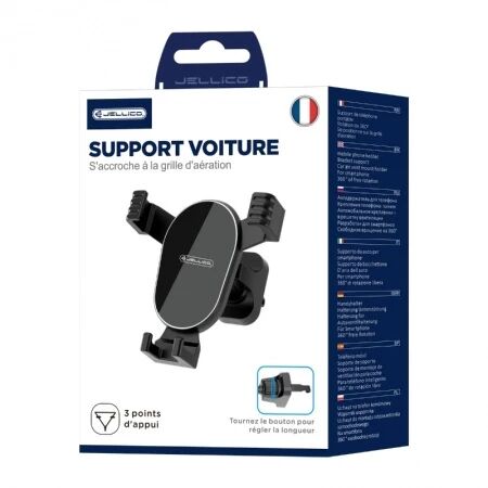 Support voiture JELLICO HO-21 (Boite/blister) noir