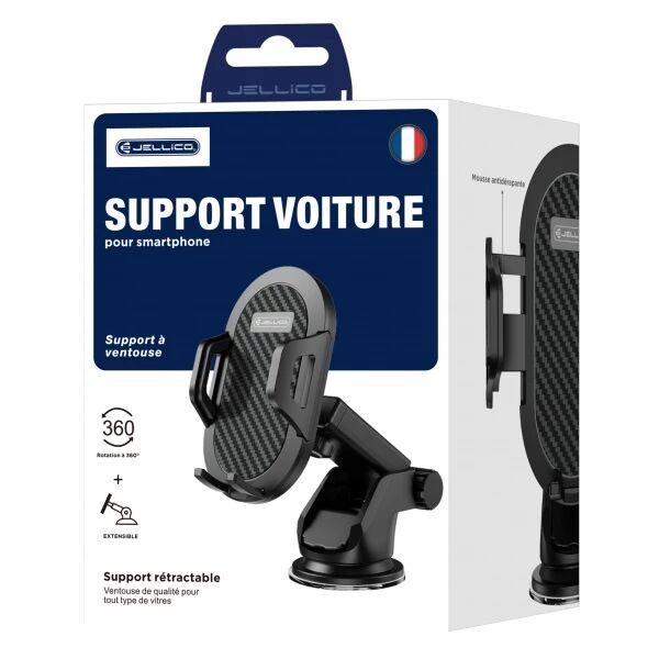 Support voiture JELLICO PH7 noir