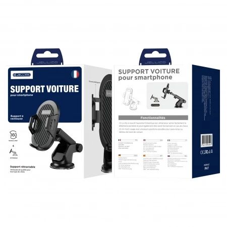 Support voiture JELLICO PH7 noir