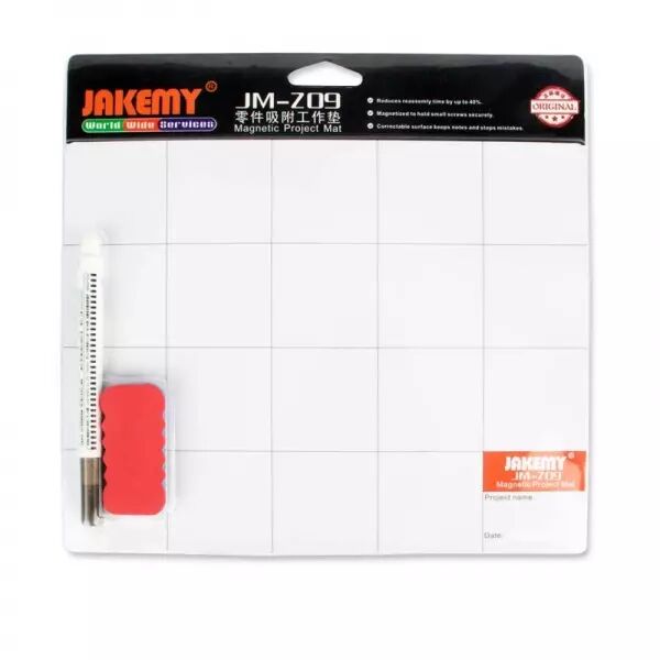 Surface de travail magn�tique 30 x 25cm r�inscriptible JAKEMY JM-Z09