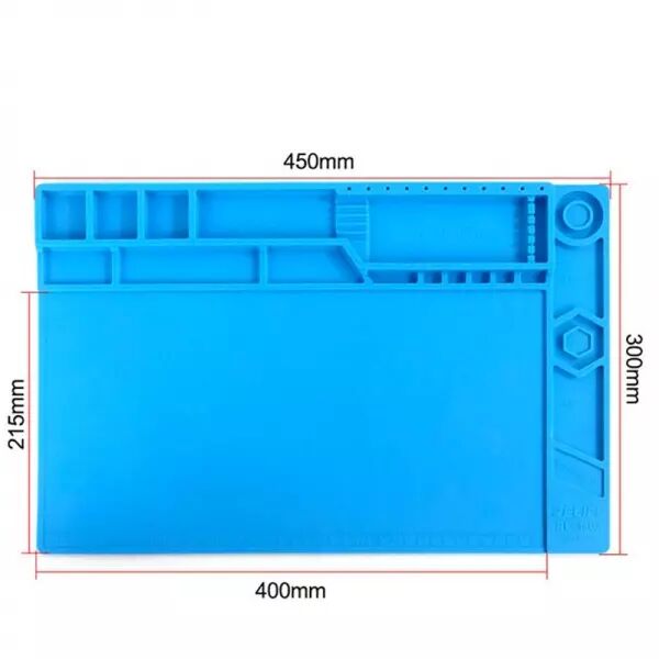 Tapis d\'isolation thermique 3D 300 x 450 mm RELIFE RL-160A bleu