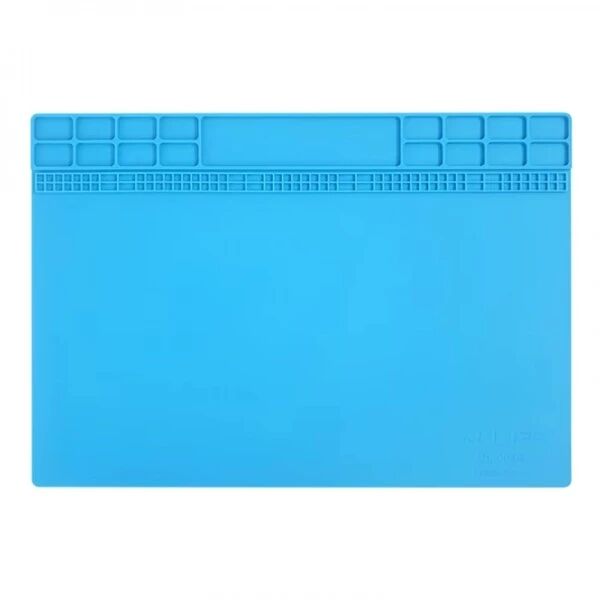 Tapis isolant haute temp�rature RELIFE RL-004A / 35,5 x 25 cm bleu