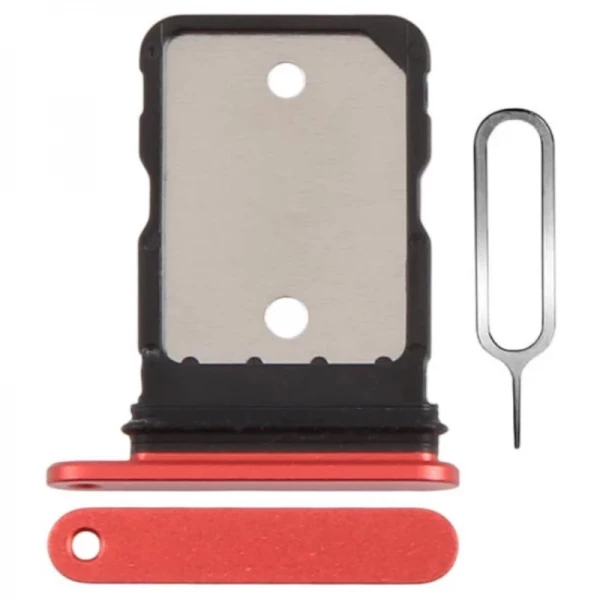 Tiroir sim Google Pixel 10A rouge