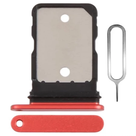 Tiroir sim Google Pixel 10A rouge