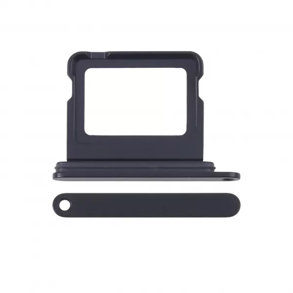 Tiroir sim iPhone 16 Pro/16 Pro Max titane noir
